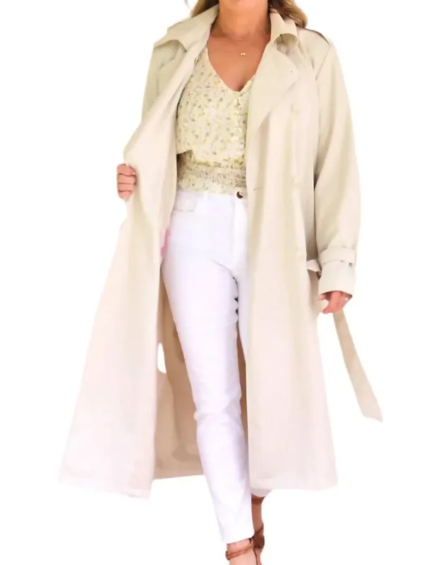 Noise Trench Coat
