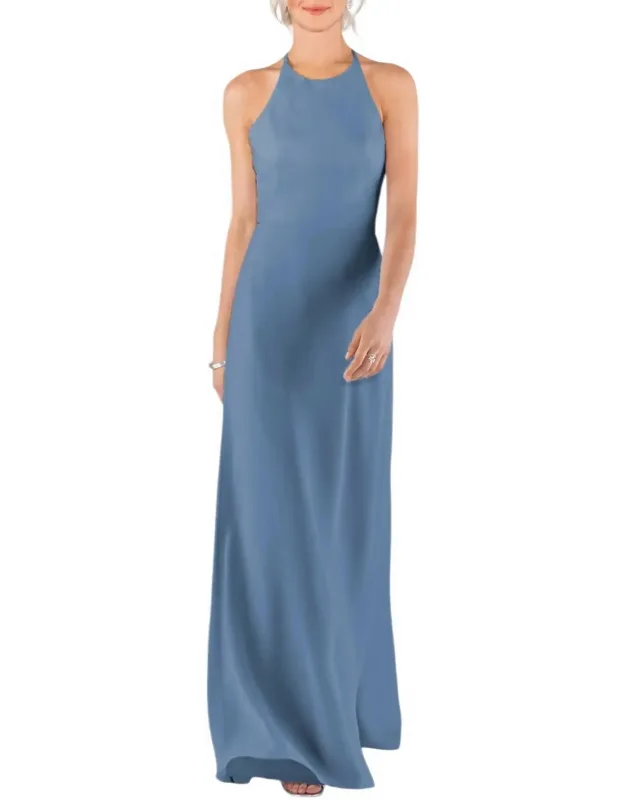 Clean And Modern Bridesmaid Dress