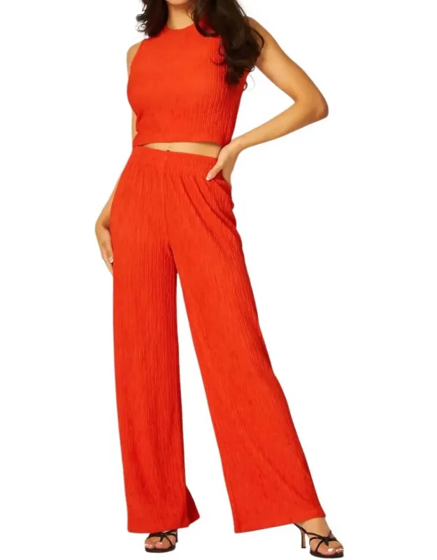 2-piece Crop Pant Set