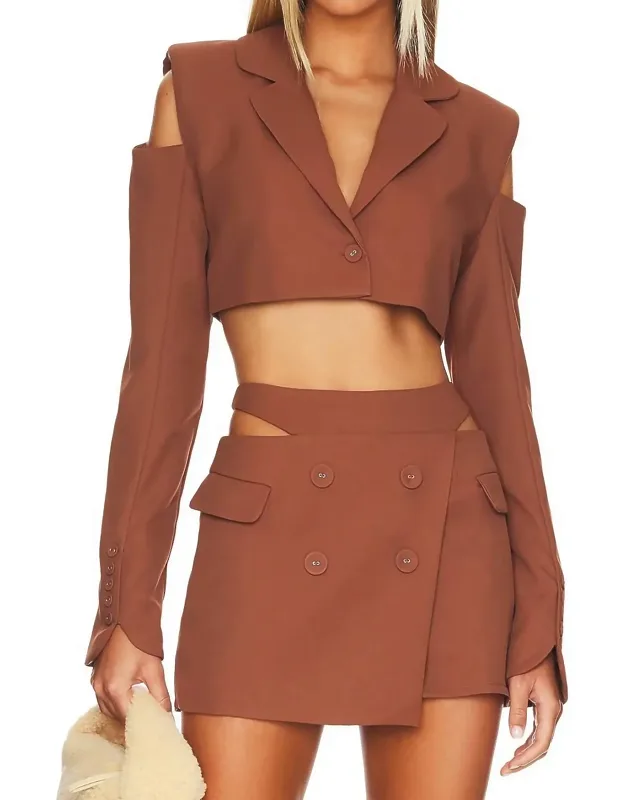 Alysa Crop Blazer