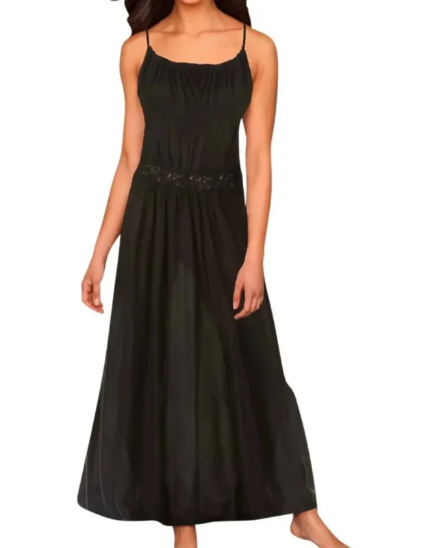 Crochet Waist Halter Dress