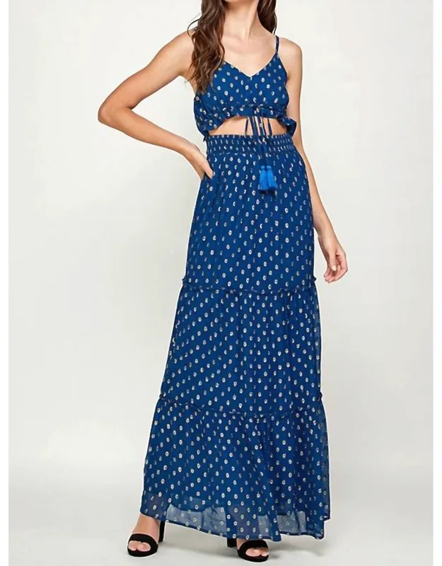 Cut Out Maxi Dress