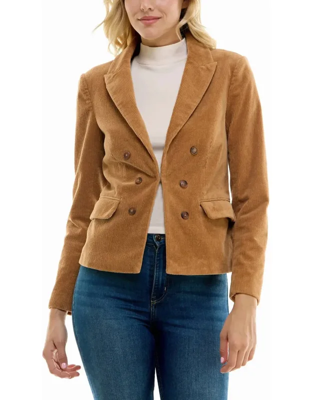 Corduroy Blazer