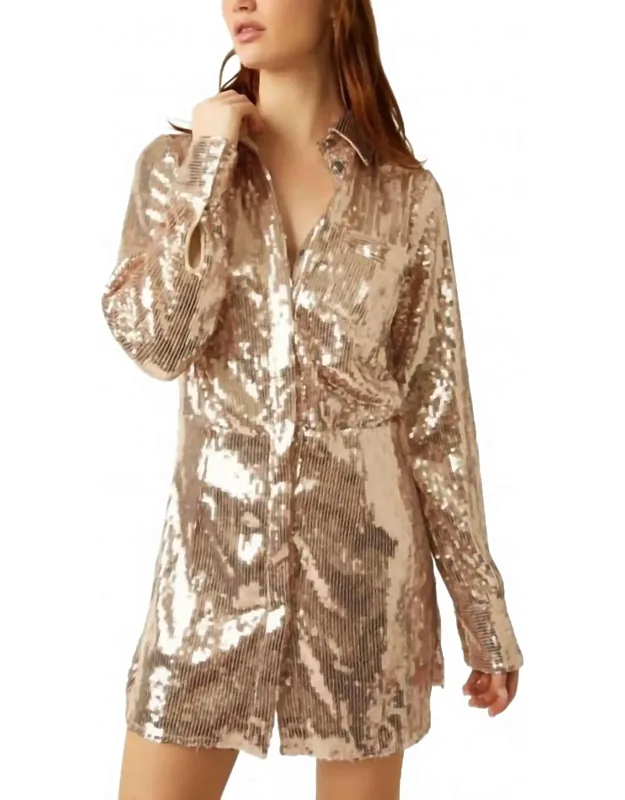 Sophie Sequin Mini Dress