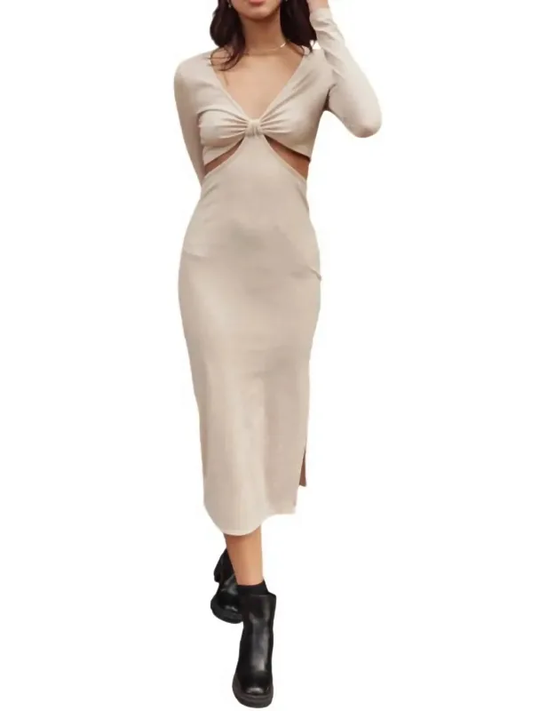Cutout Midi Dress