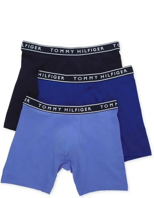 3 Pack Cotton Stretch Boxer Briefs