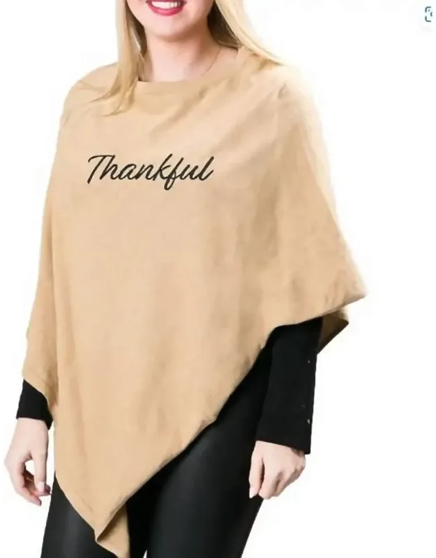 Thankful Poncho