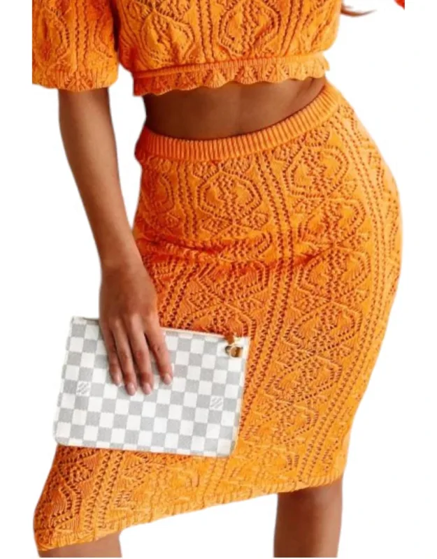 Crochet Cover Up Skirt