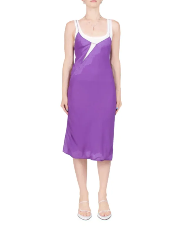 Encased Lace Cami Tank Dress