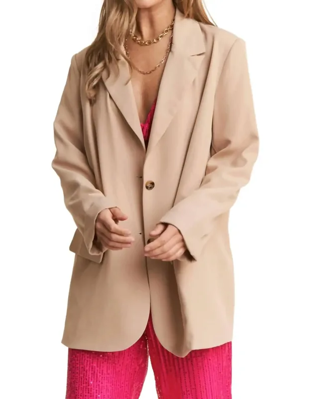 Button Down Blazer