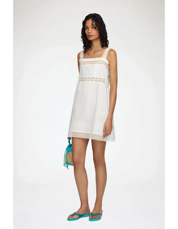 Mini Dress In Cotton