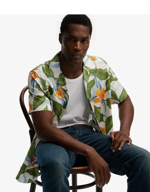 Hawaiian Print Short Sleeve Shirt