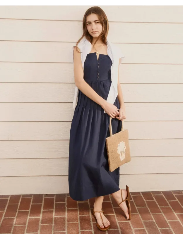 Maggie Poplin Midi Dress