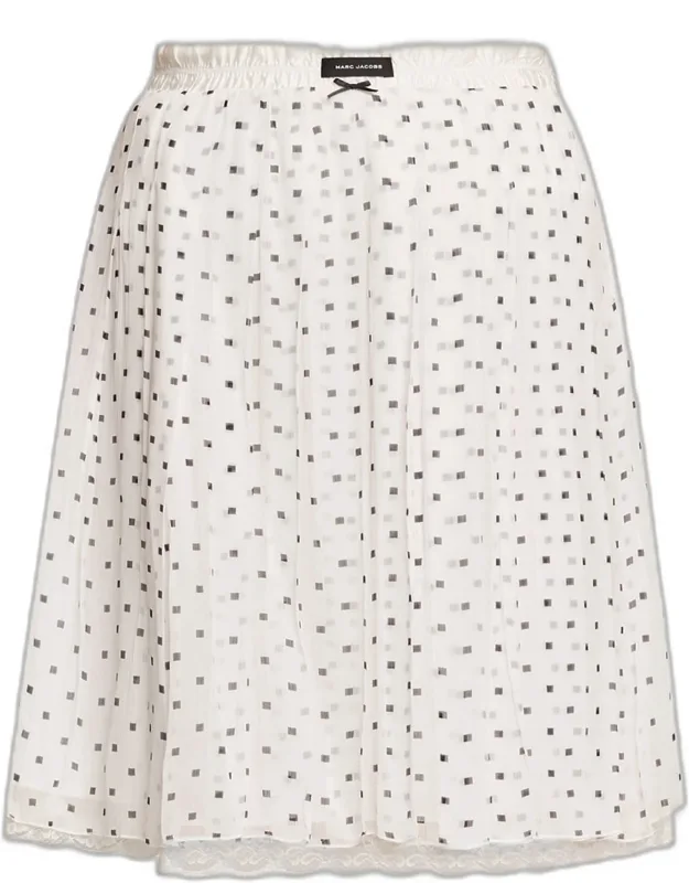 Layered Crinkle Chiffon Mini Skirt