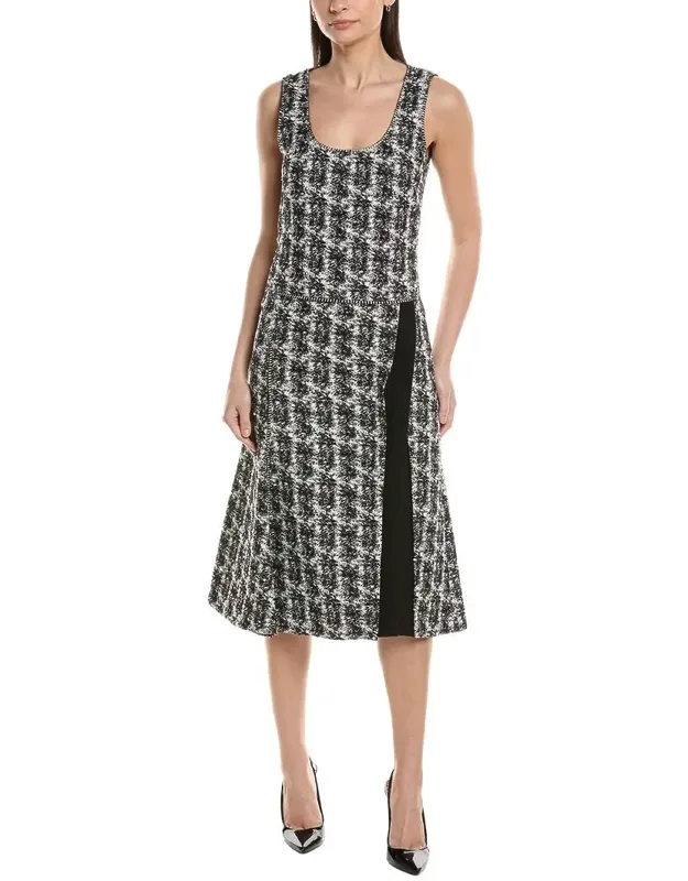 Wool-blend Midi Dress