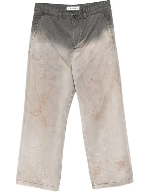 Rig Paint-splatter Jeans