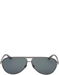 Rupert 02 63mm Metal & Acetate Aviator Sunglasses