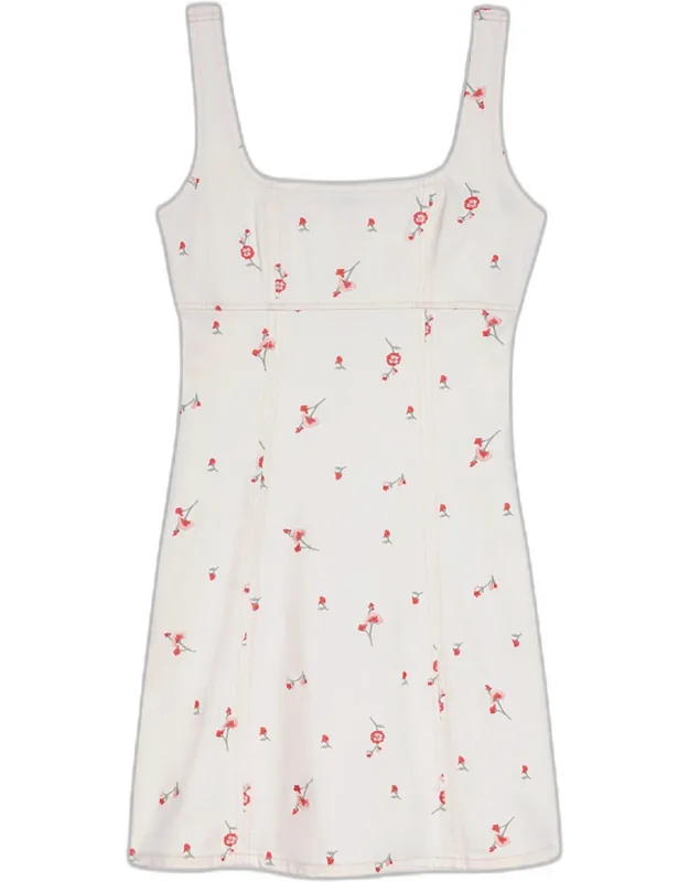 Floral Cotton-blend Minidress