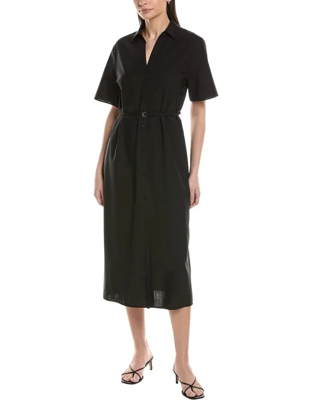 Wool Midi Dress