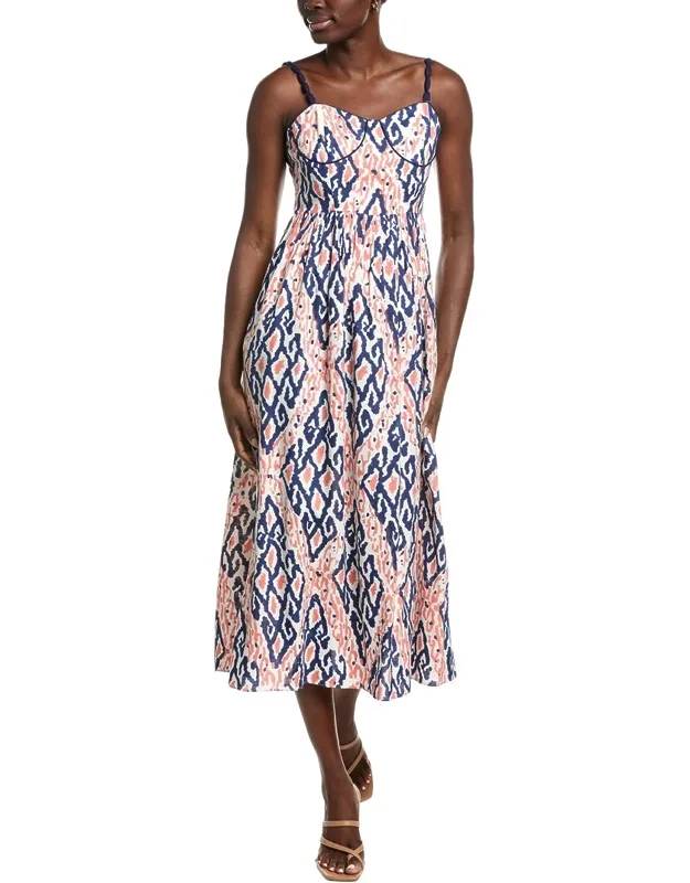 Novelty Strap Midi Dress