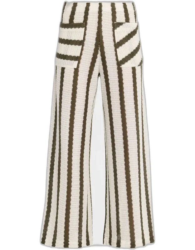 Striped Knit Pants