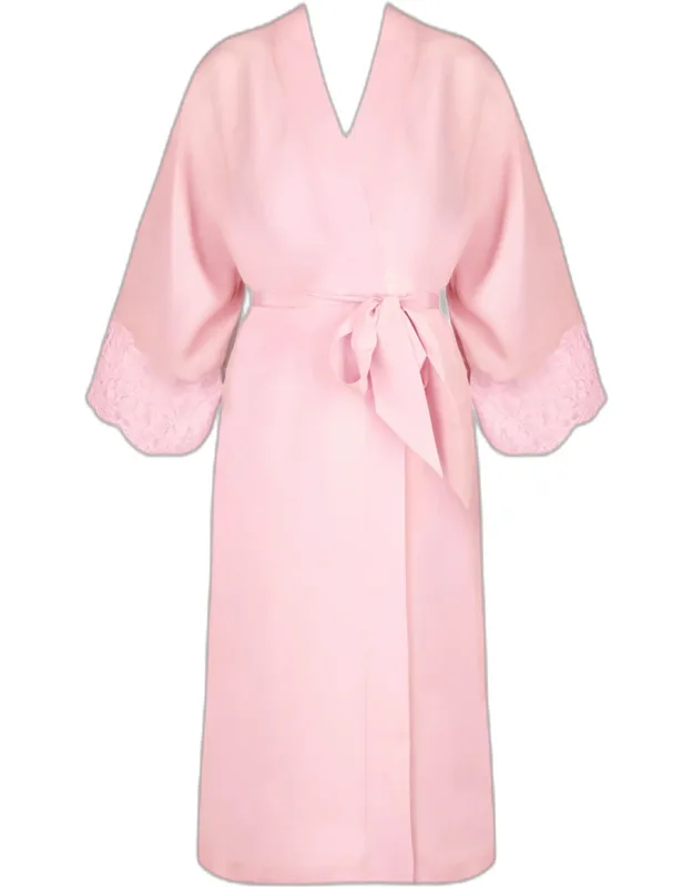 Silk Crepe Robe