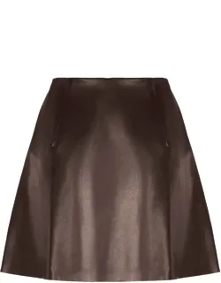 Faux Leather Skirt
