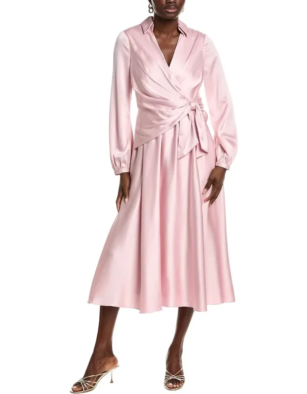 Wrap Full Skirt Day Dress