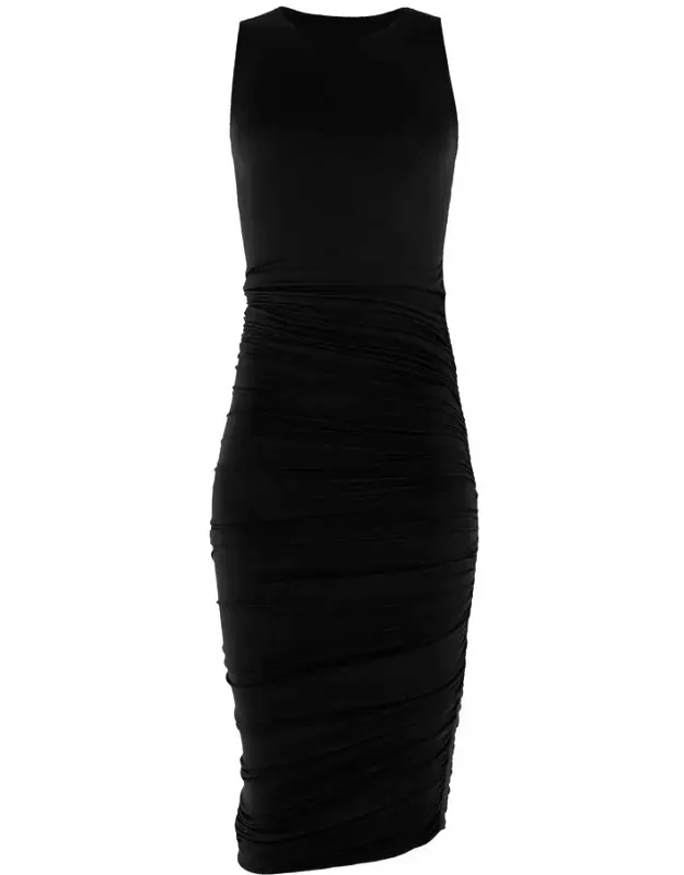 Crescent Drape Dress