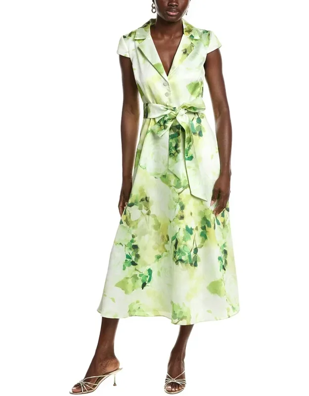 Floral Cocktail Shirtdress