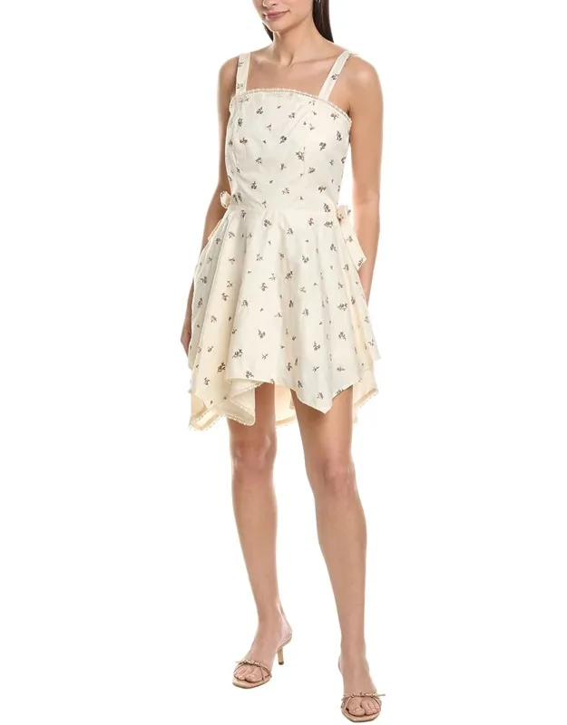Handkerchief Mini Dress