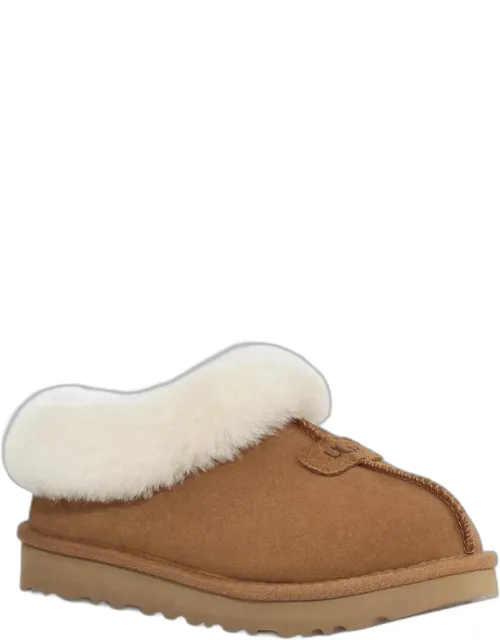 Tazzette Slipper's Suede Sheepskin Lined
