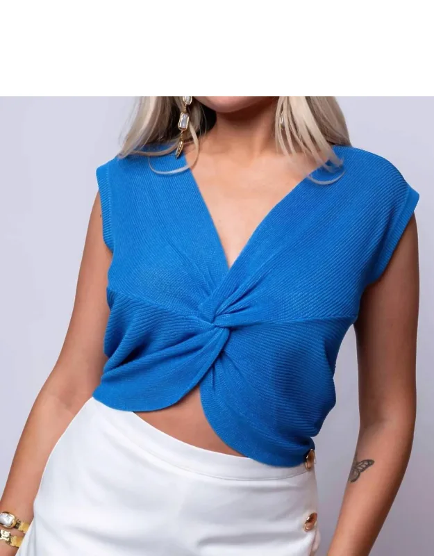 Twist Front Sweater