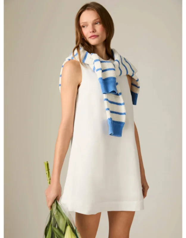 Linen Sleeveless Mini Dress