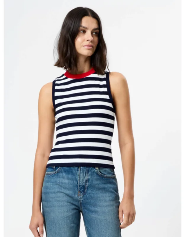 Rib Knit Sleeveless Top