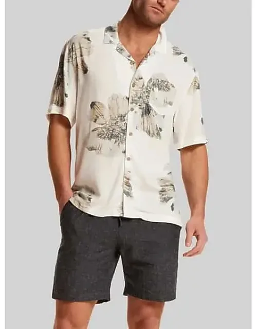Regular Fit Short Sleeve Camp Shirt