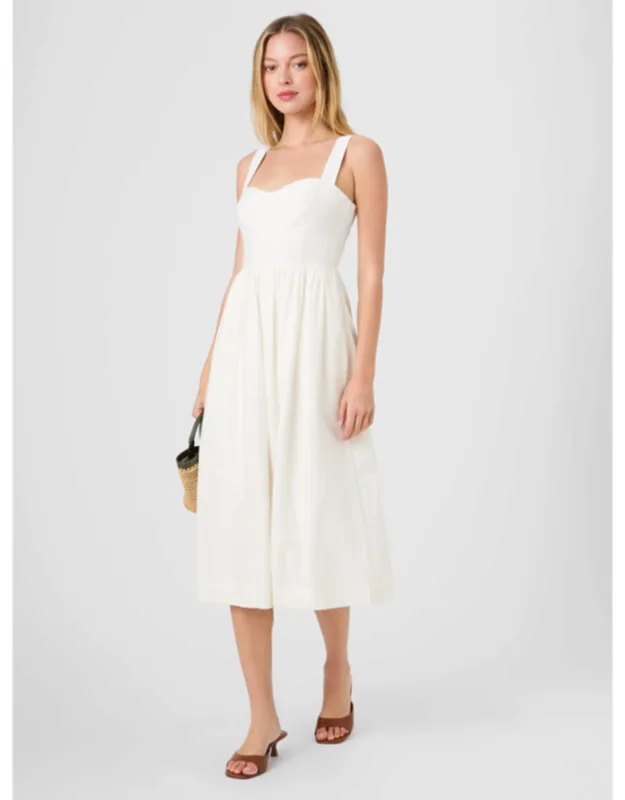 Linen Midi Dress