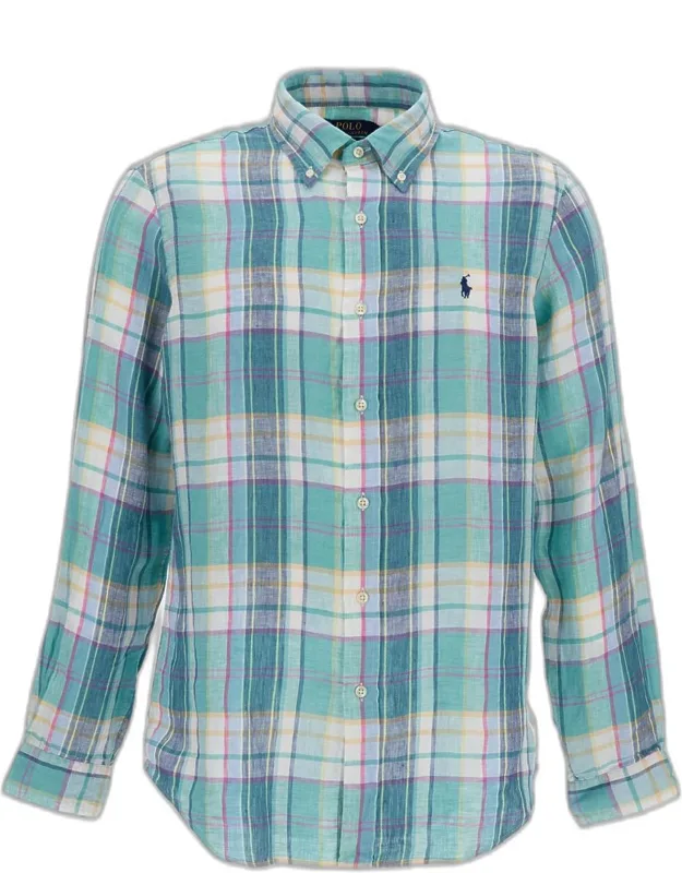 Checked Linen Shirt
