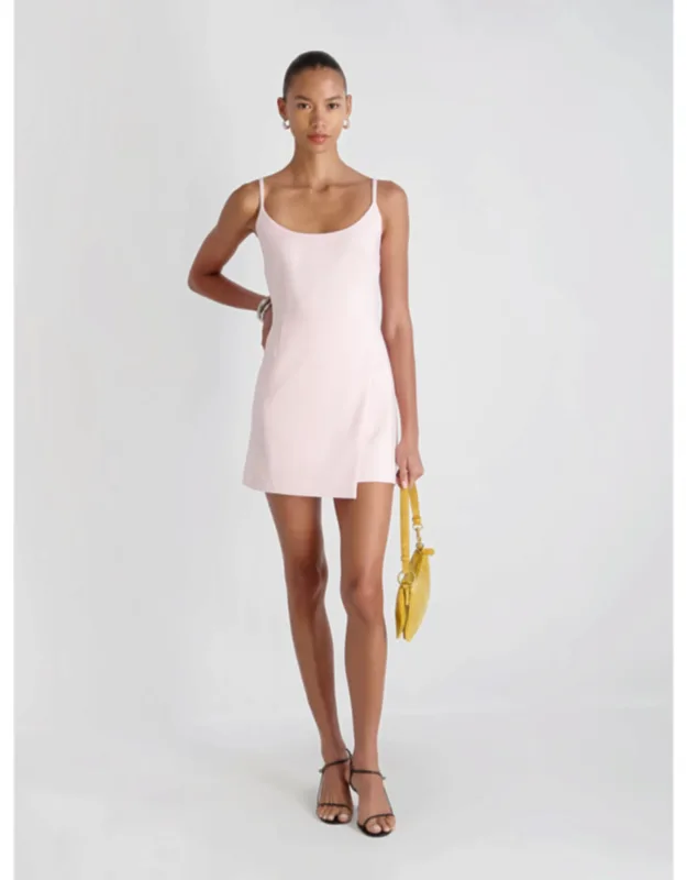 Whisper Scoop Neck Envelope Mini Dress
