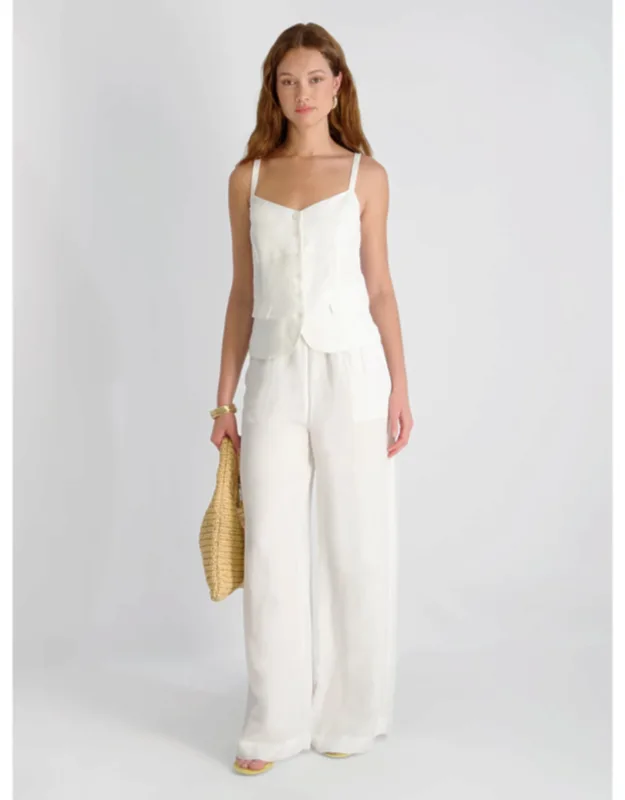 Linen Tailored Cami