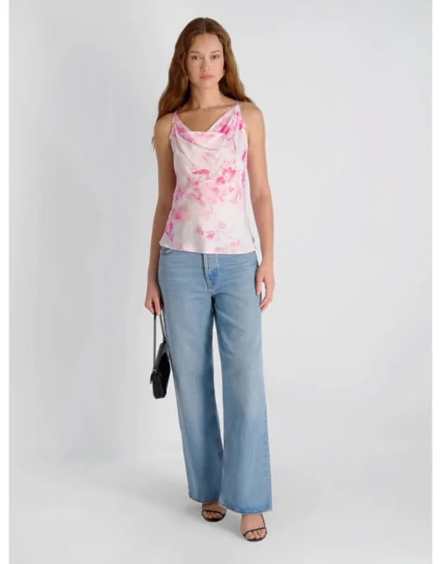 Sophie Fleur Cowl Neck Top