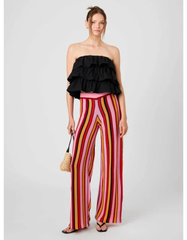 Knit Flare Pants