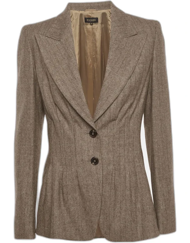 Wool Blend Fitted Bonne Blazer