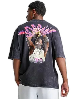 Jordan Flight Retro Illustration Graphic T-shirt