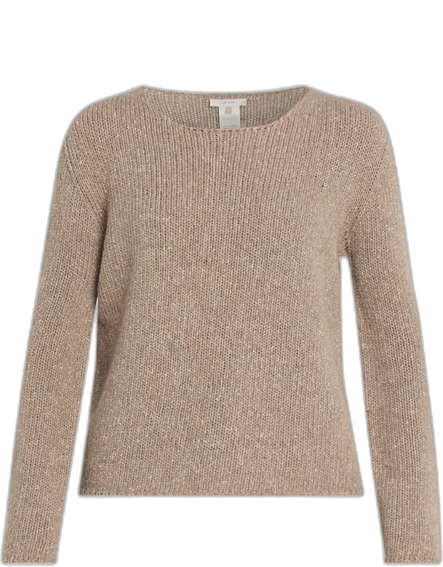 Cashmere Knit Crewneck Sweater