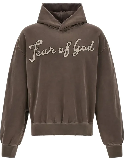 Graphic-print Raglan-sleeve Hoodie