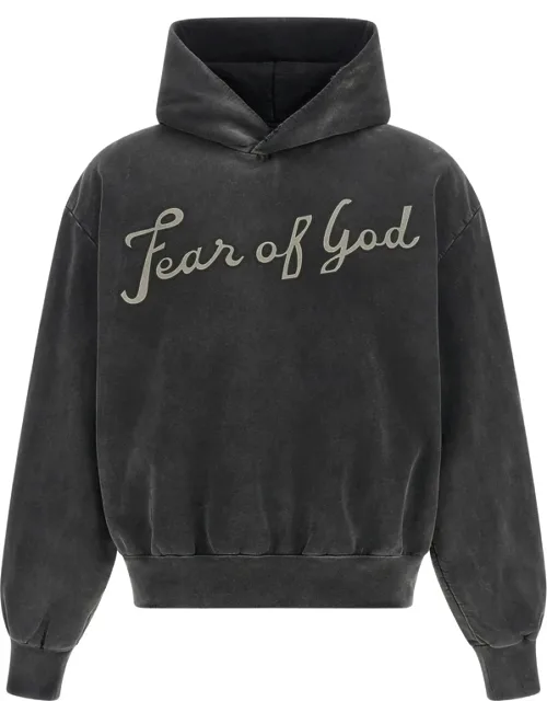 Graphic-print Cotton Hoodie
