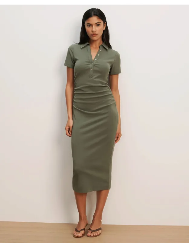 Besser Polo Midi Dress