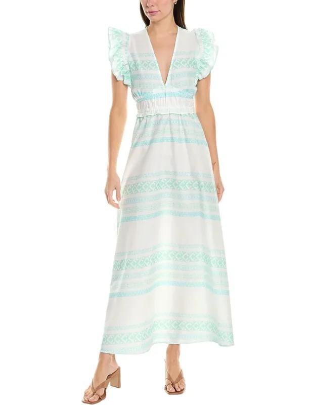 Cap Sleeve Maxi Dress