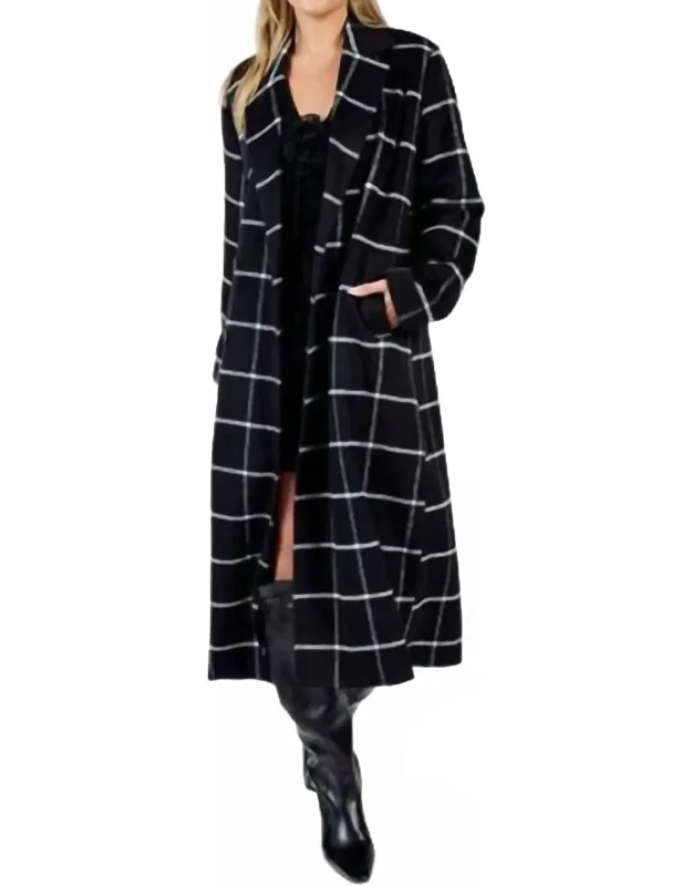 Double Breasted Long Coat